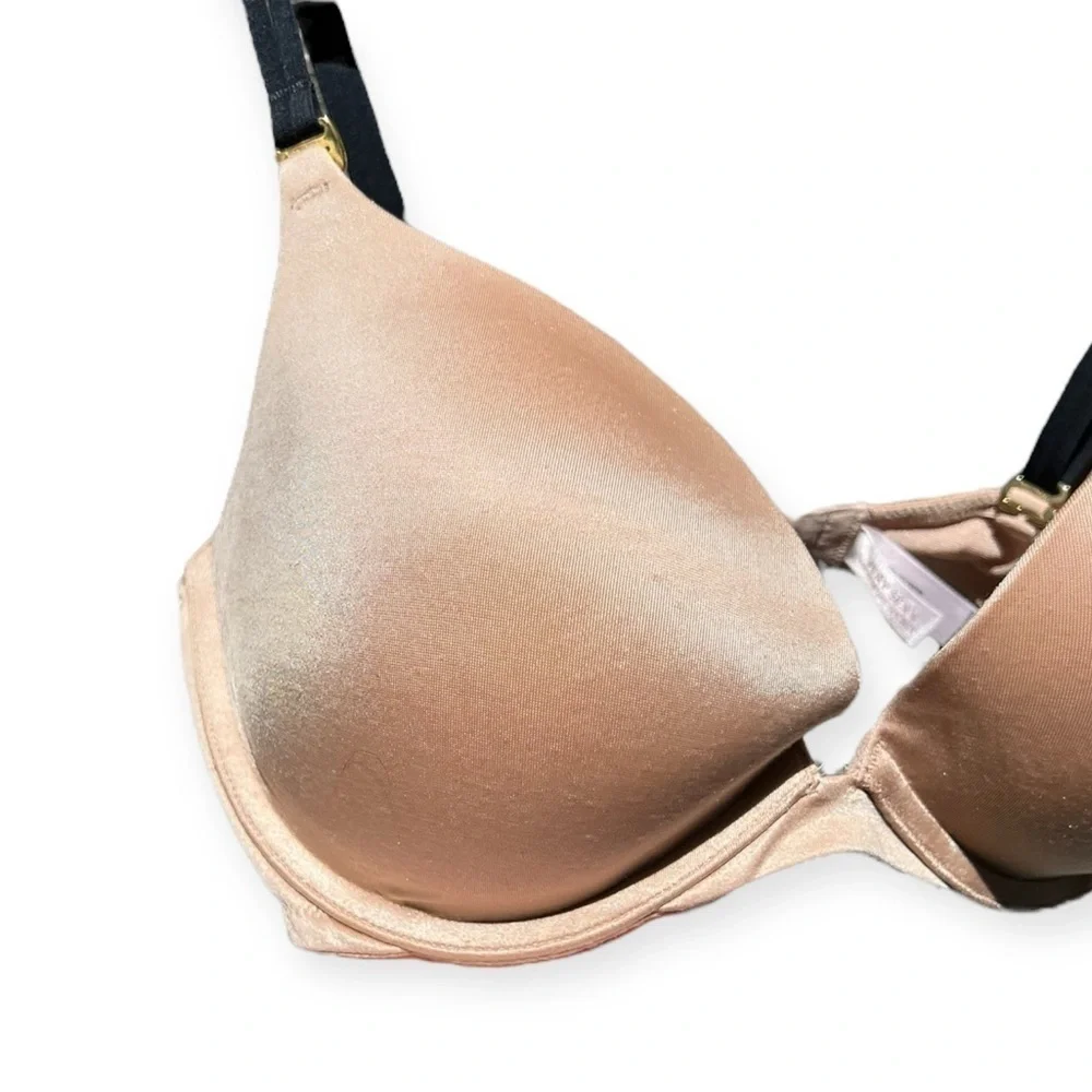 🌻Victoria's Secret Very Sexy (Gel Inserts) Nude Push-Up Bra Size 34D